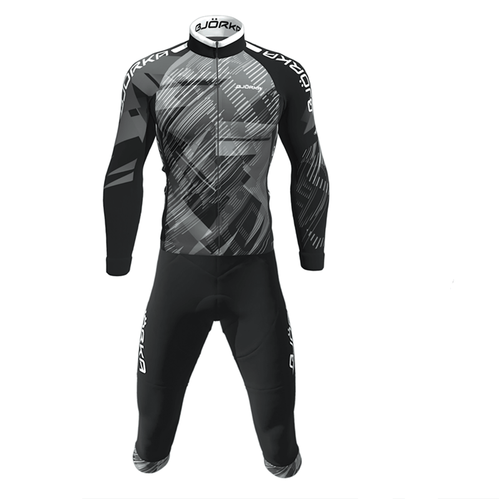 Cycling Gear Brands - Spring/Autumn Bjorka Cycling Long Sleeve Jersey