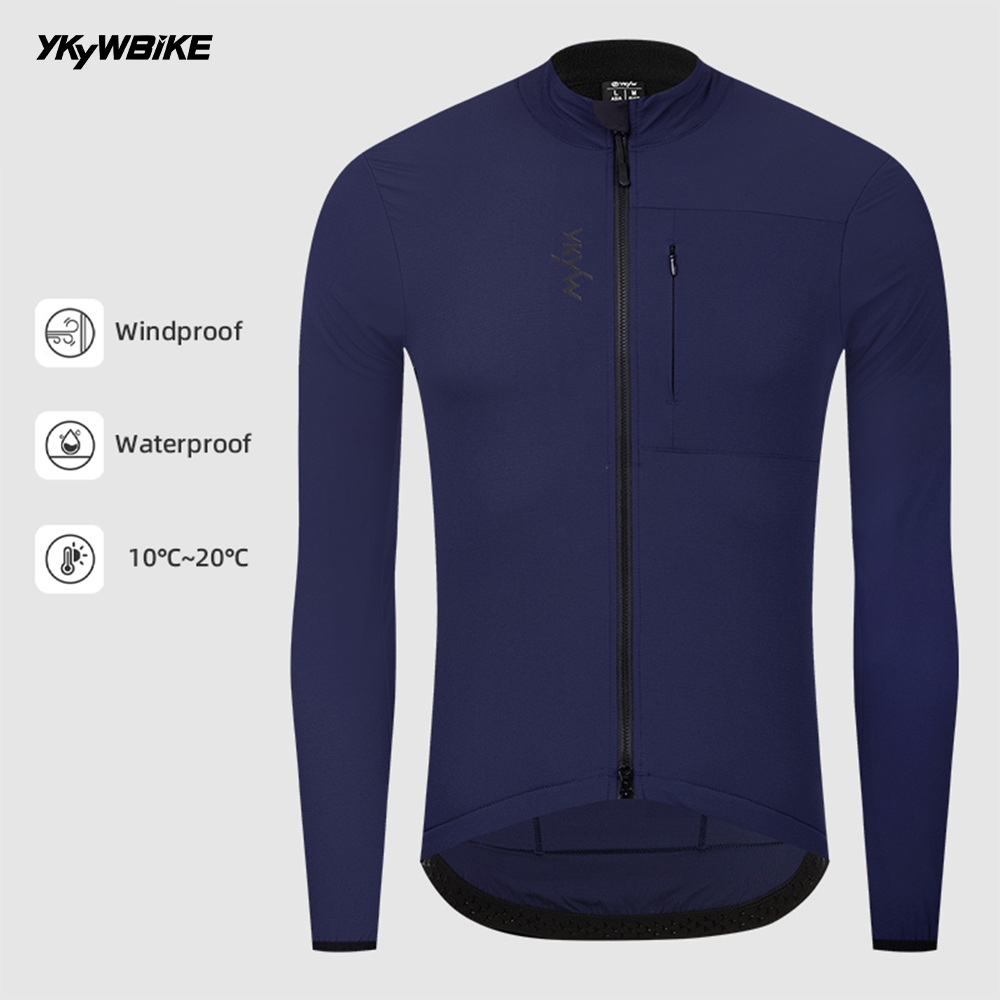 Ykyw Cycling Gear - YKYW Waterproof Windproof Men Long Sleeve