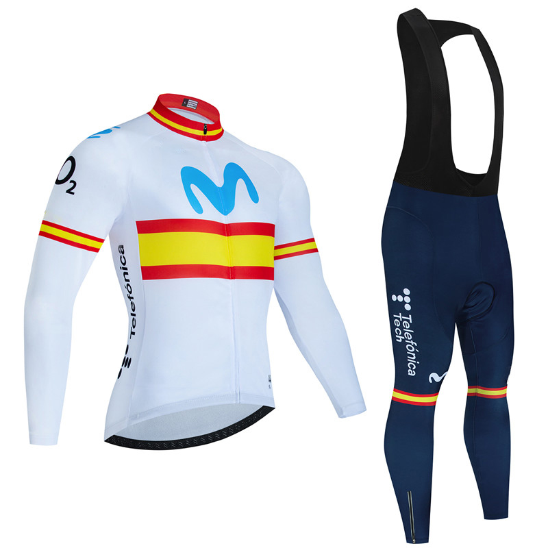 Spain Movistar Autumn Long Sle - Cycling Gear Brands recension och pris