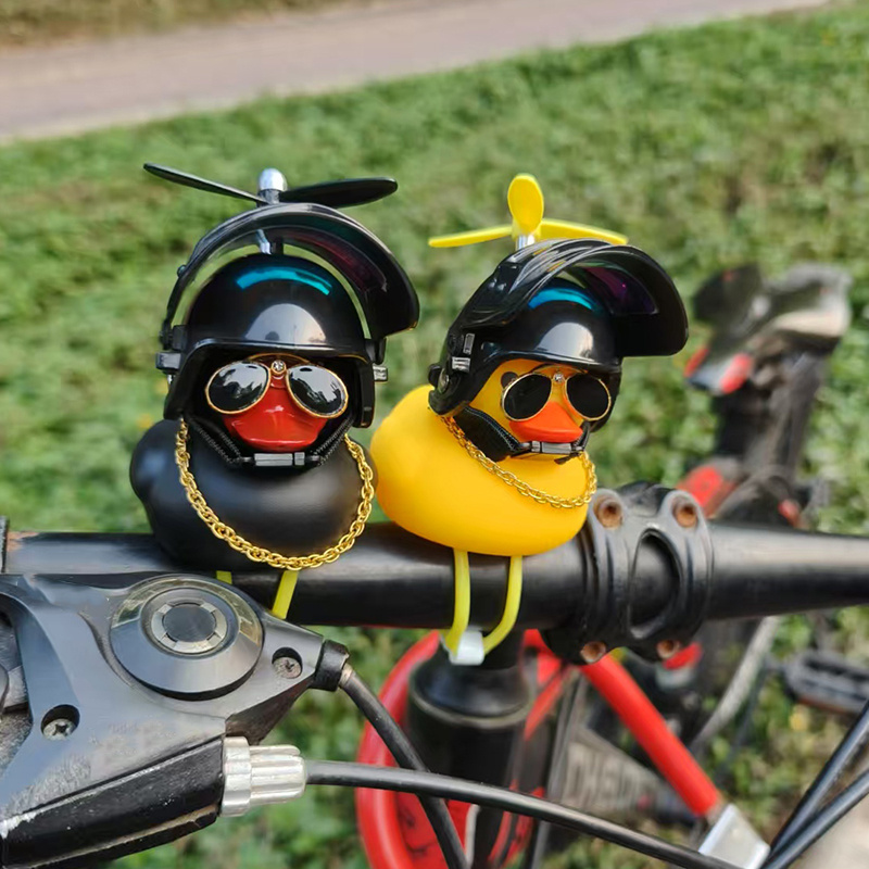 Cute Rubber Duck Bicycle Handl - Yellow Cycling Gear recension och pris