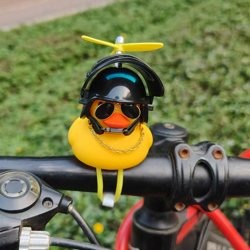 Cute Rubber Duck Bicycle Handl - Yellow Cycling Gear recension och pris