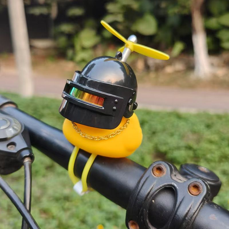 Cute Rubber Duck Bicycle Handl - Yellow Cycling Gear recension och pris