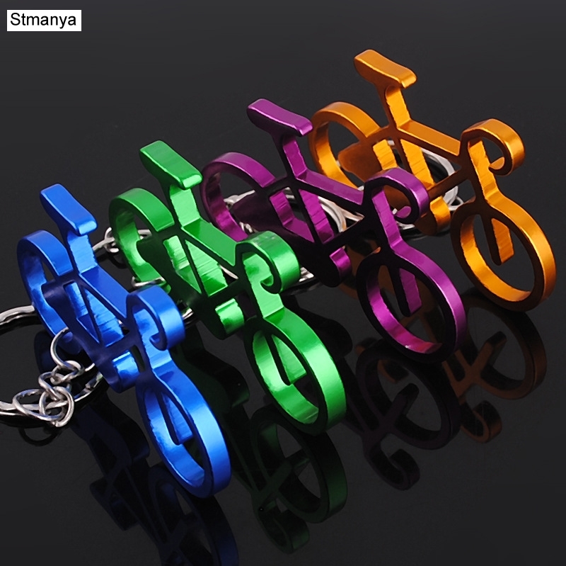 New Metal Keychain Men Women C - Yellow Cycling Gear recension och pris
