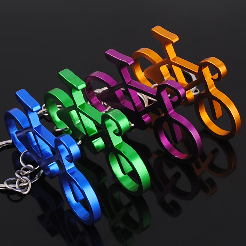 New Metal Keychain Men Women C - Yellow Cycling Gear recension och pris