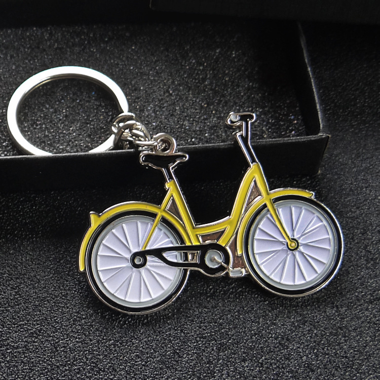 New Yellow bicycle Key chain m - Yellow Cycling Gear recension och pris
