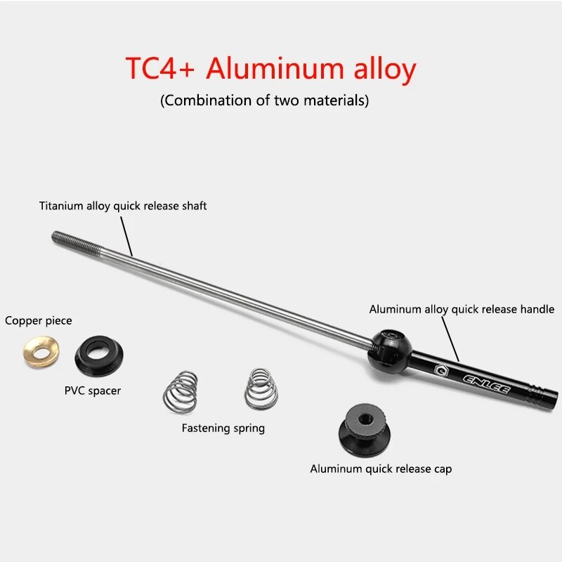 ENLEE Titanium Ti Skewer QR Bi - Quick Release Skewer recension och pris
