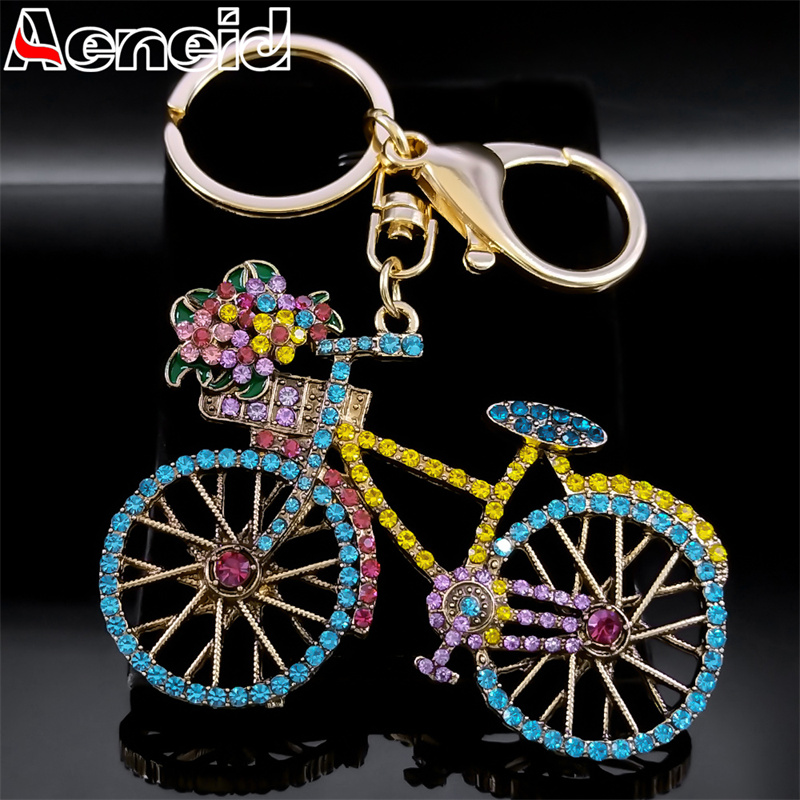 Colorful Crystal Bike Flower B - Yellow Cycling Gear recension och pris