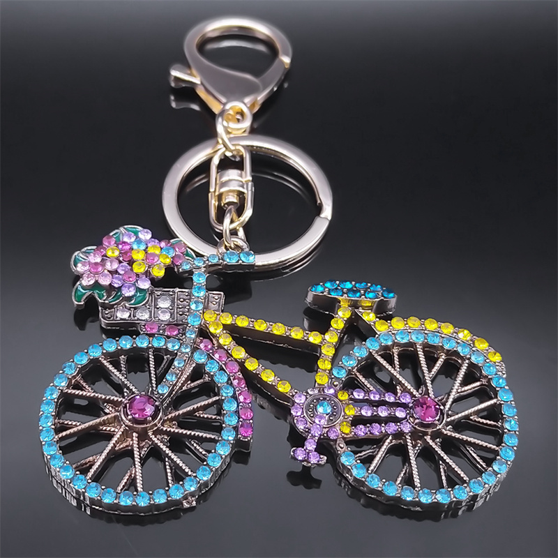 Colorful Crystal Bike Flower B - Yellow Cycling Gear recension och pris