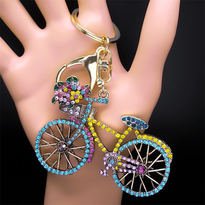 Colorful Crystal Bike Flower B - Yellow Cycling Gear recension och pris