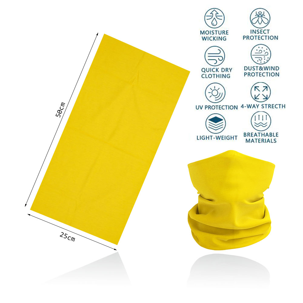 Yellow Tube Outdoor Bandana Wo - Yellow Cycling Gear recension och pris