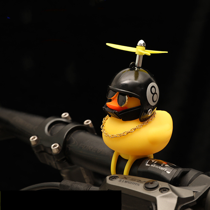 Cute Rubber Duck Bicycle Handl - Yellow Cycling Gear recension och pris