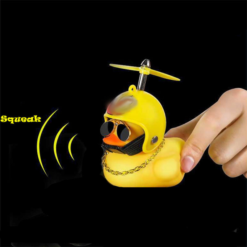 Cute Rubber Duck Bicycle Handl - Yellow Cycling Gear recension och pris