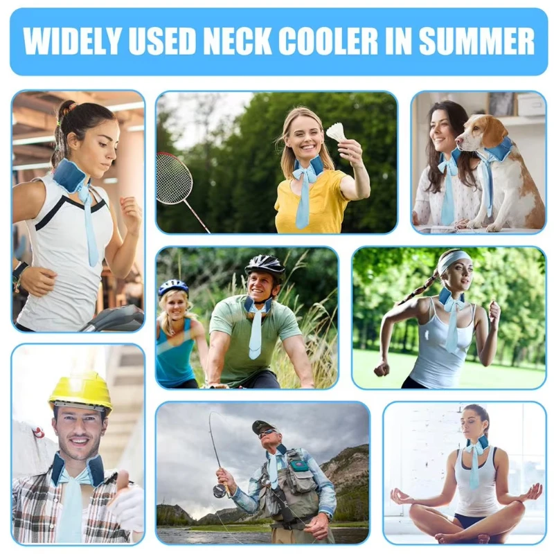 Cooling Ice Scarf for Neck Col - Cycling Heat Gear recension och pris