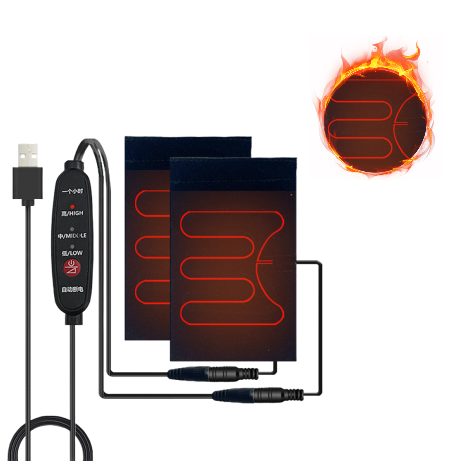 5V Handlebar Heating Cover 3 M - Cycling Heat Gear recension och pris