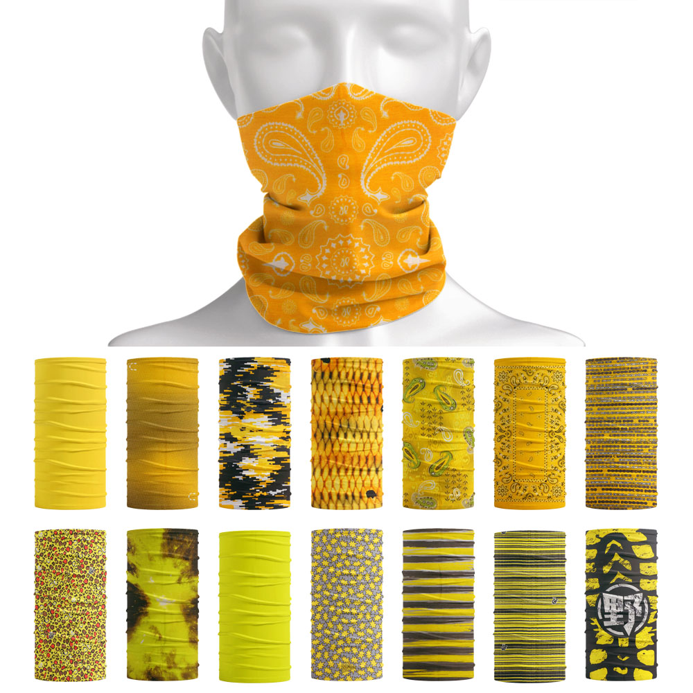 Bright Color Tube Neckchief Wo - Yellow Cycling Gear recension och pris