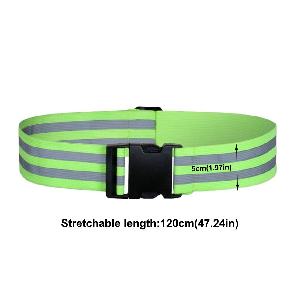 2PCS Stretchable Reflective Be - Yellow Cycling Gear recension och pris