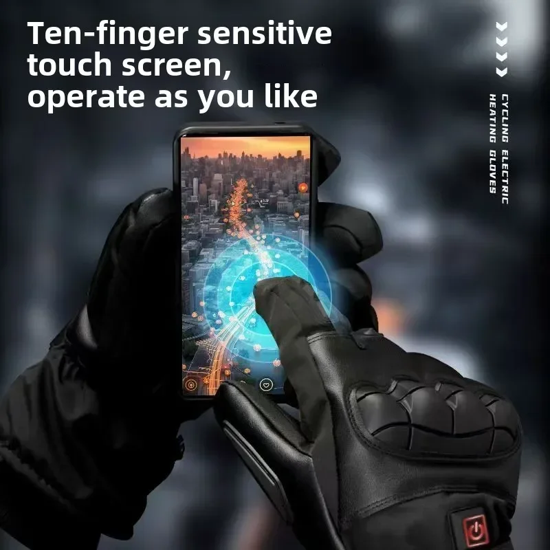 Heated Motorcycle Gloves for M - Cycling Heat Gear recension och pris