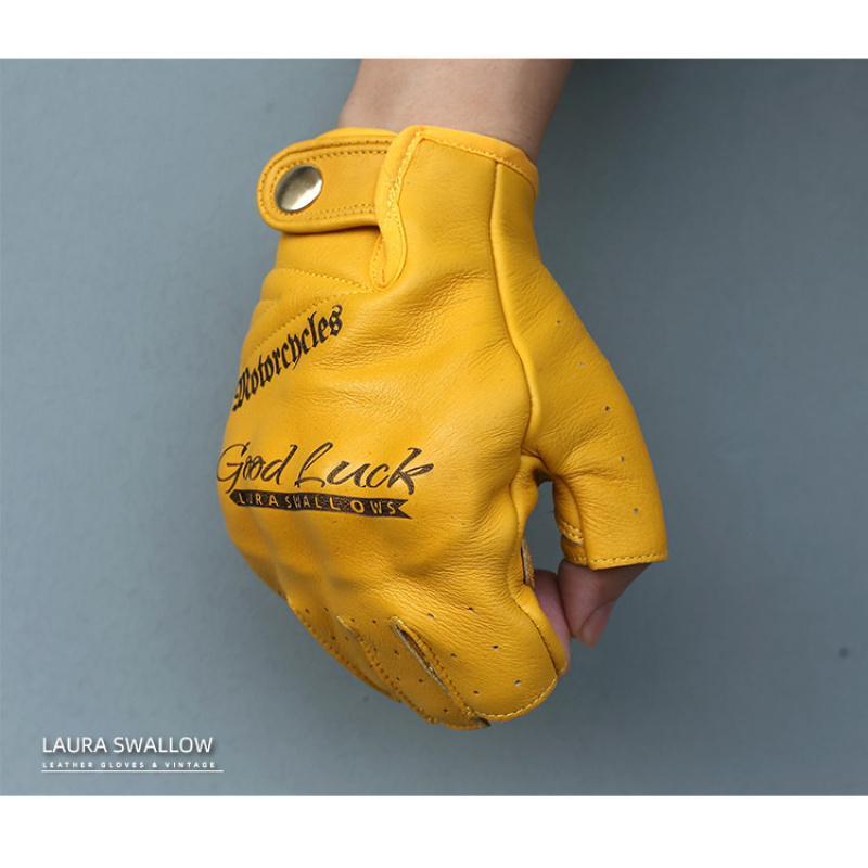 Summer Yellow Cowhide Half-Fin - Yellow Cycling Gear recension och pris
